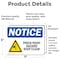 Signmission Safety Culture Sign, 7 in Width, Vinyl Decal, Rectangle OS-2PACK-NS-D-57-L-17287 - alternate 4